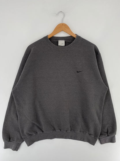 90’s NIKE MINI SWOOSH Made in USA Size L Vintage Sweat-shirt / E6257S