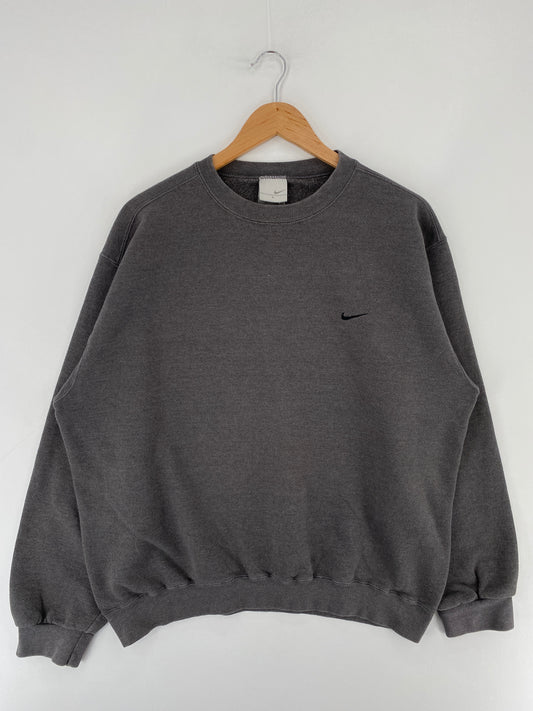 90’s NIKE MINI SWOOSH Made in USA Size L Vintage Sweat-shirt / E6257S