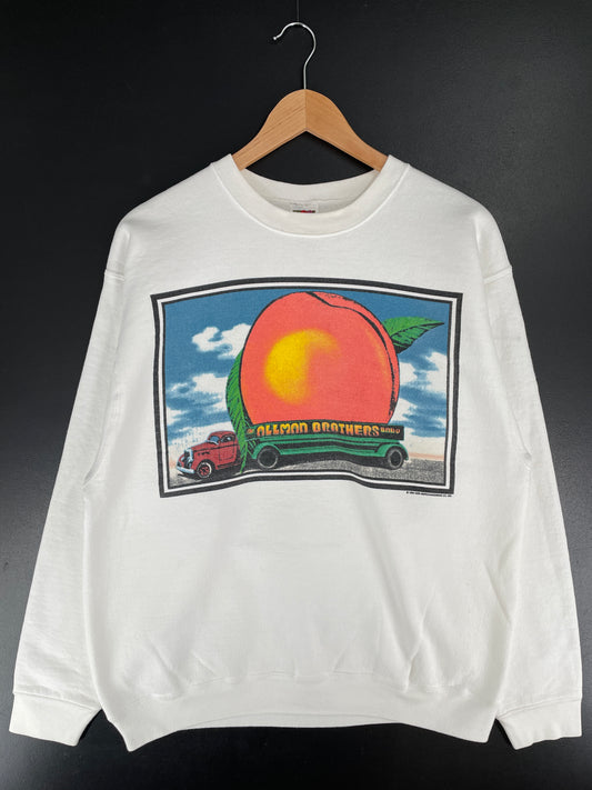 1995  ALLMAN BROTHERS BAND Size L Vintage Sweat-shirt / E6697S