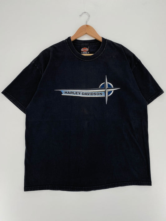 2000 HARLEY DAVIDSON Made in USA Size XL Vintage T-Shirt / A8601