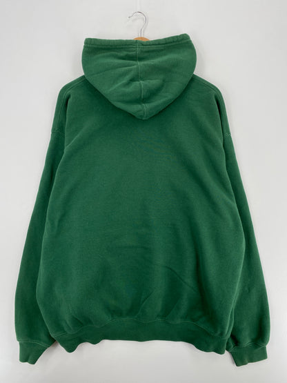 00' NIKE MICHIGAN STATE Size XXL Vintage College Hoodie Sweat-shirt / A5466