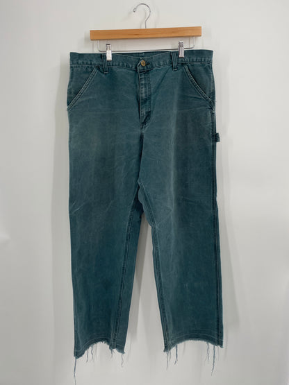 Vintage CARHARTT Size W36xL29 Duck Pants / A5687