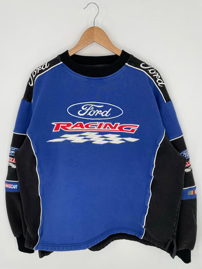 Vintage NASCAR FORD RACING Size XXL Sweat-shirt / K9462