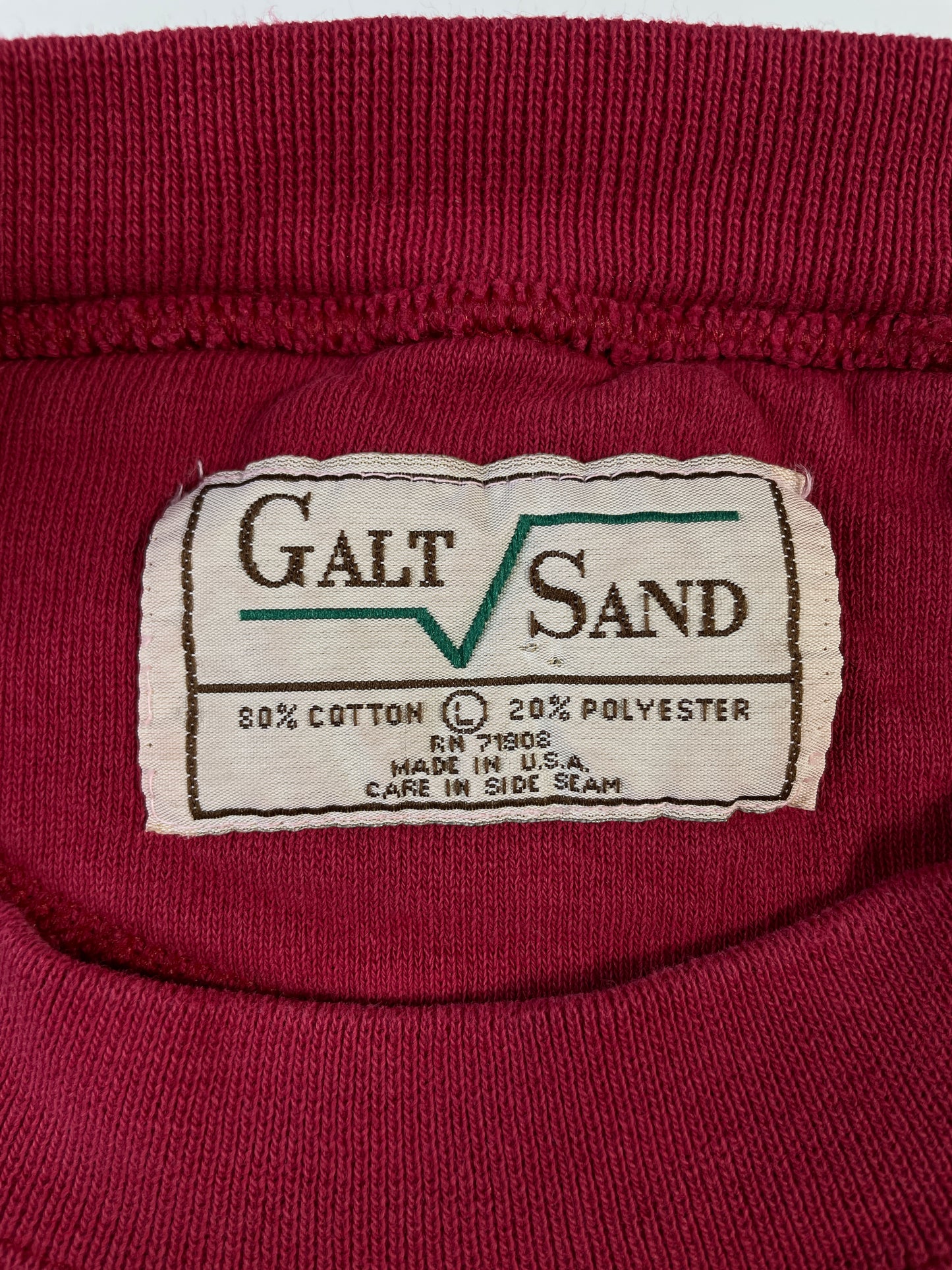 90's UNIVERSITY OF CRIMSON TIDE ALABAMA Made in USA Size L Vintage College Sweat-Shirt / A6864