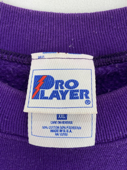 90's MINNESOTA VIKINGS Made in USA Size XXL Vintage NFL Sweat-Shirt/ A6235