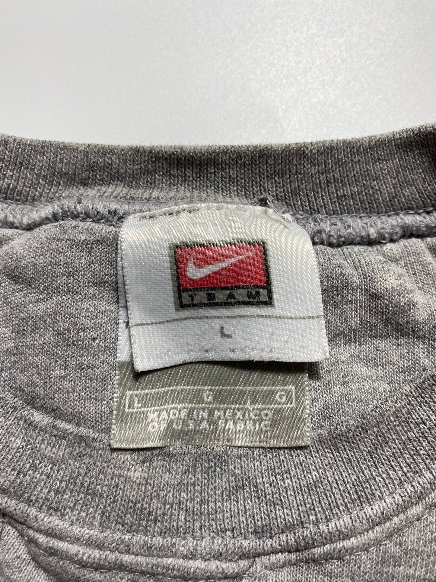 2004' NIKE TOSTITOS FIESTA BOWL Size L Vintage College Sweat-shirt / K6212