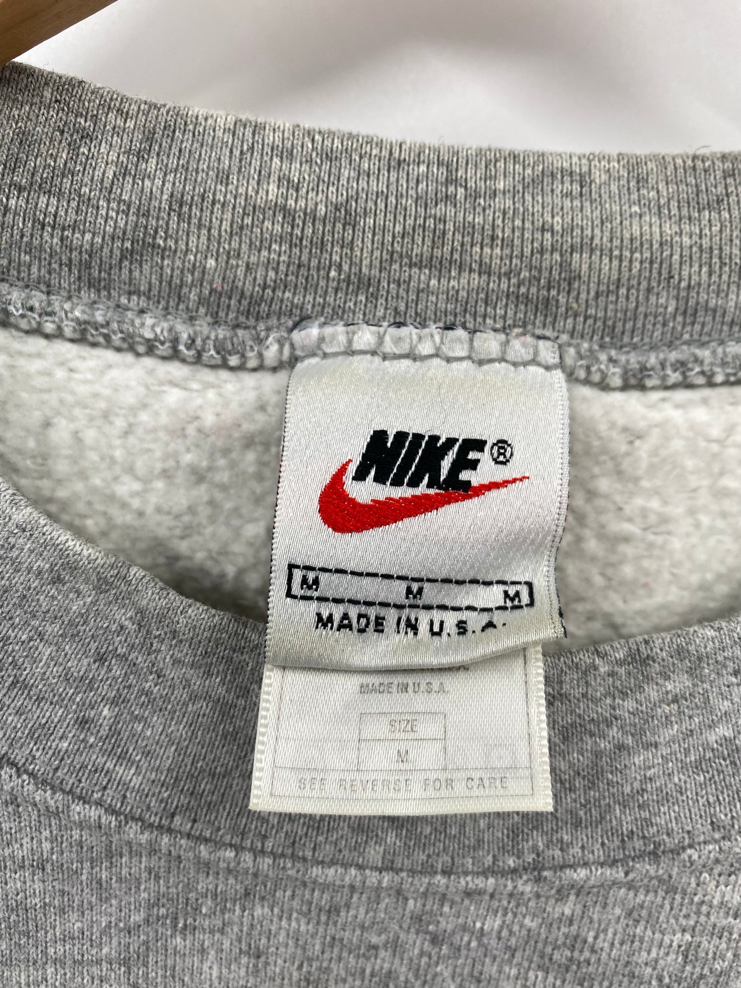 90's NIKE MINI SWOOSH Size M Vintage Sweat-Shirt / K6340