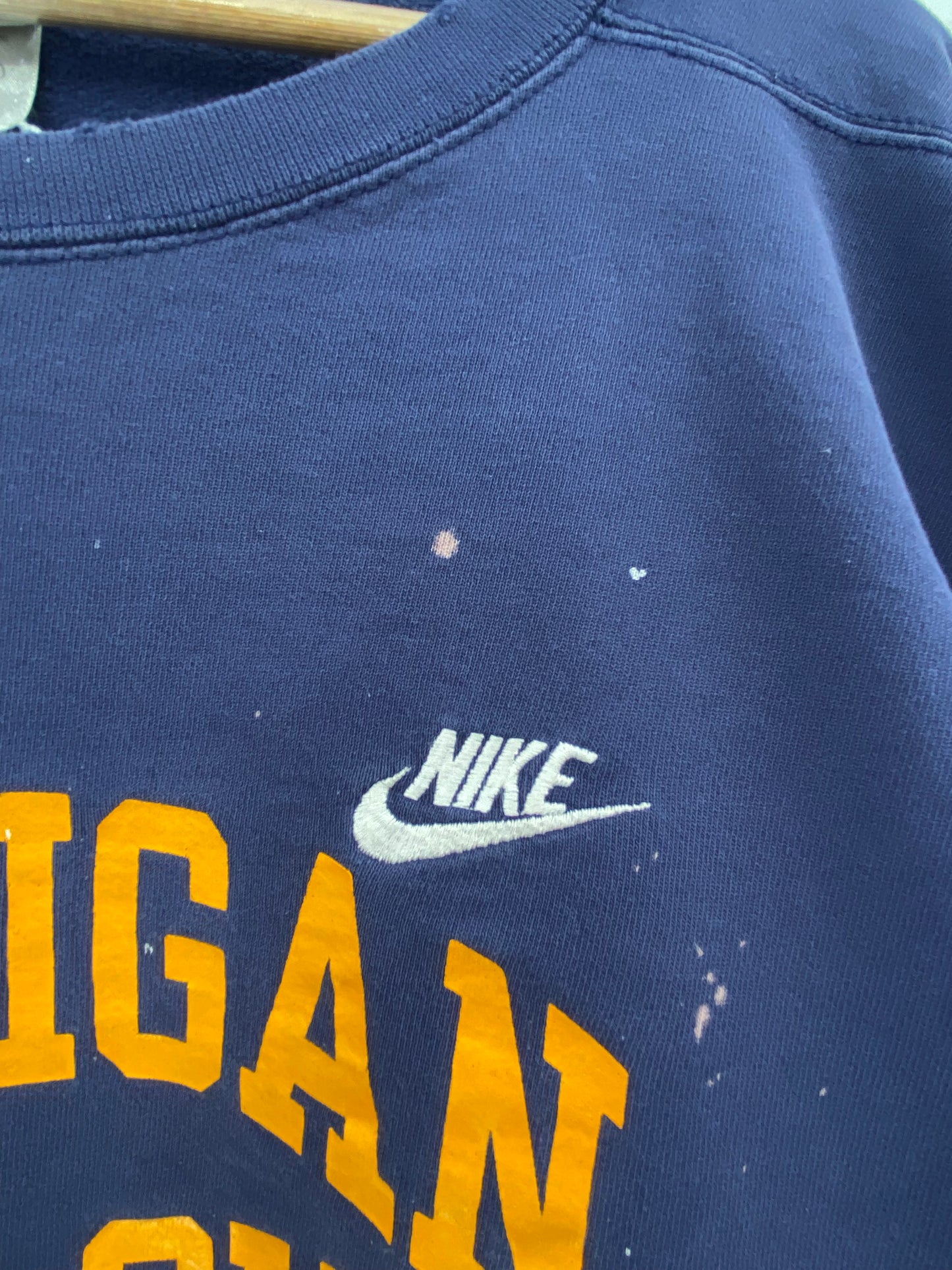 90’s NIKE MICHIGAN TRACK Size XXL Vintage College Sweat shirt / K8350