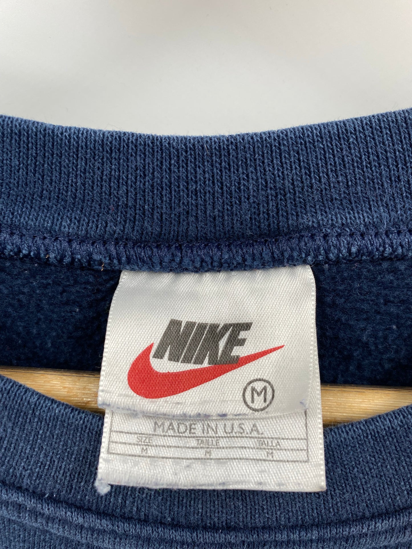 90's NIKE MINI SWOOSH Made in USA Size M Vintage Sweat-Shirt / K4863