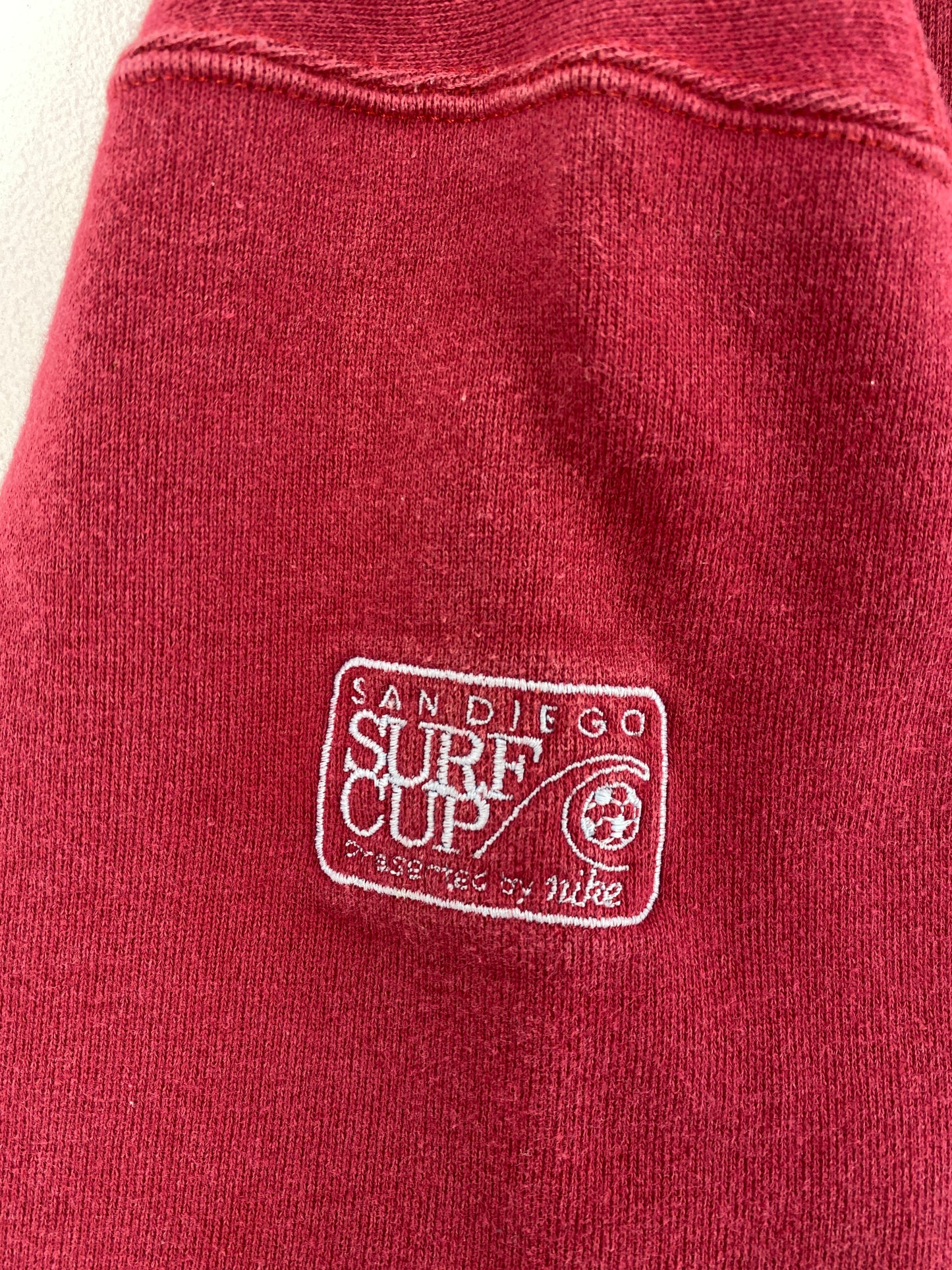 00’ NIKE SURFCUP Size M Vintage Hoodie Sweat-Shirt / A4838