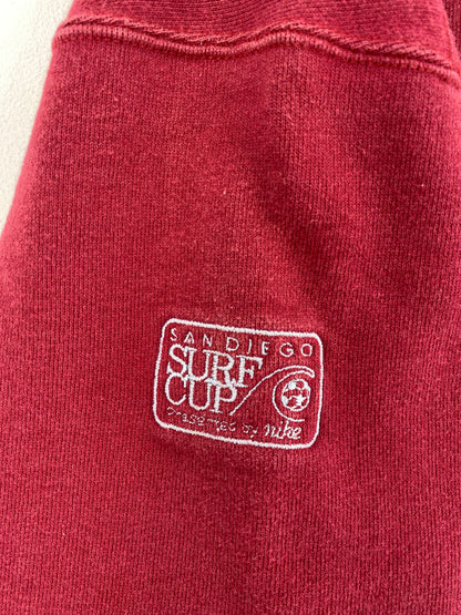 00’ NIKE SURFCUP Size M Vintage Hoodie Sweat-Shirt / A4838