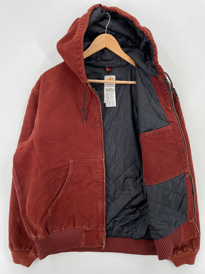 Vintage CARHARTT Size L Hoodie Duck Jacket / A7297