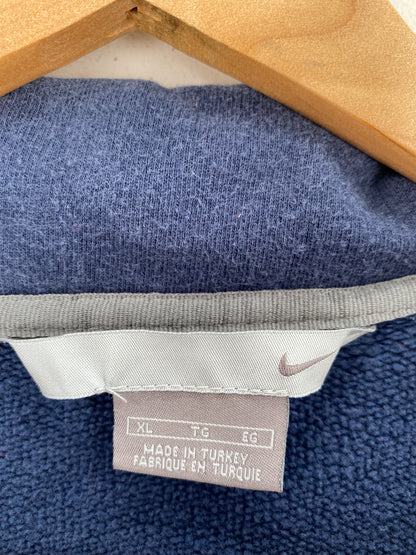 00' NIKE Size XL Vintage Half Zip Sweat Shirts / A7262