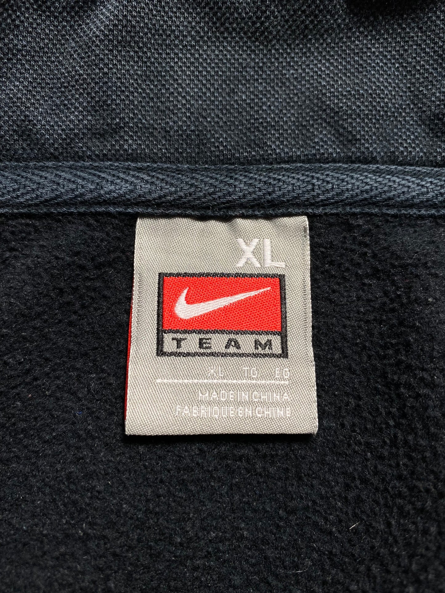 00’ NIKE Size XL Vintage Half Zip-up Sweat-shirt / K6209