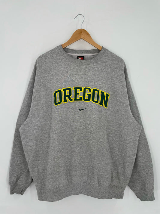 00' NIKE OREGON Size XL Vintage Sweat shirt / K5214