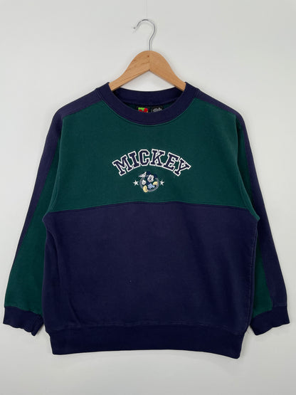 00' DISNEY MICKEY Size S Vintage Sweat-Shirt / A1476