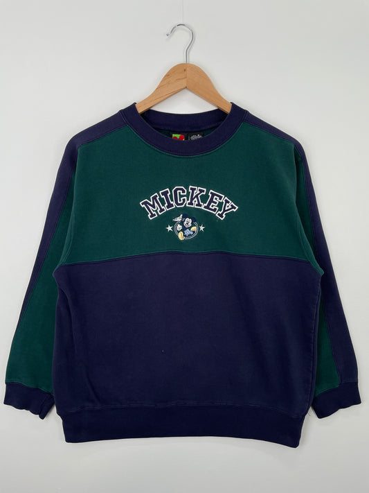 00' DISNEY MICKEY Size S Vintage Sweat-Shirt / A1476