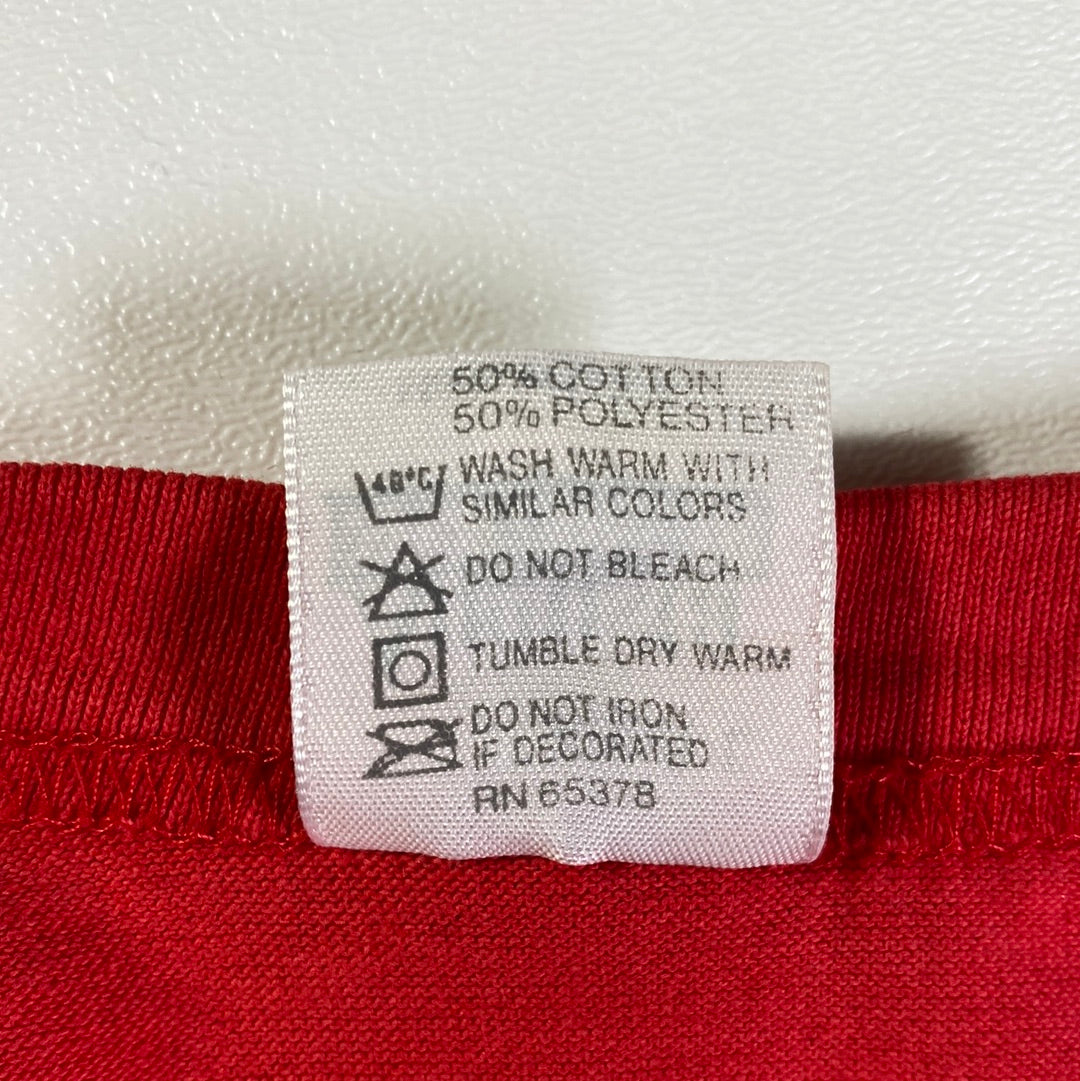 90's BUDWEISER Made in USA Size L Vintage T-Shirt / A7824