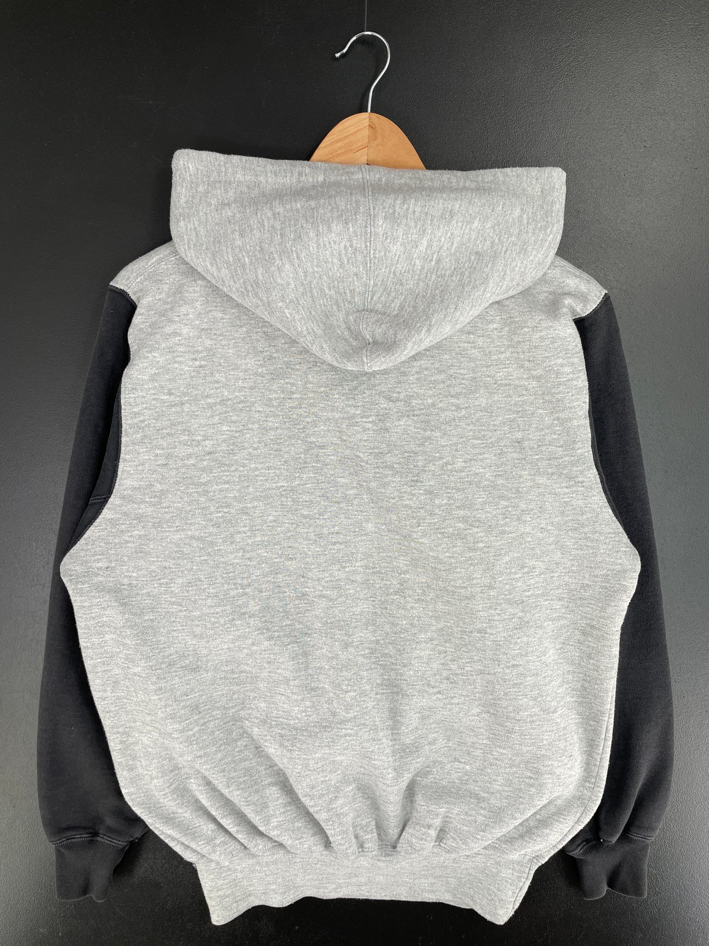 90's DISNEY MICKEY Size M Vintage Hoodie Half Zip-up Sweat-shirt / A9709