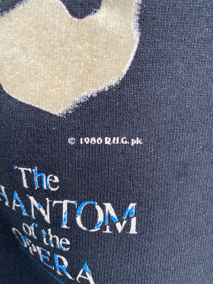 1986 THE PHANTOM OF THE OPERA Made in USA Size L Vintage Sweat-shirt / K9901