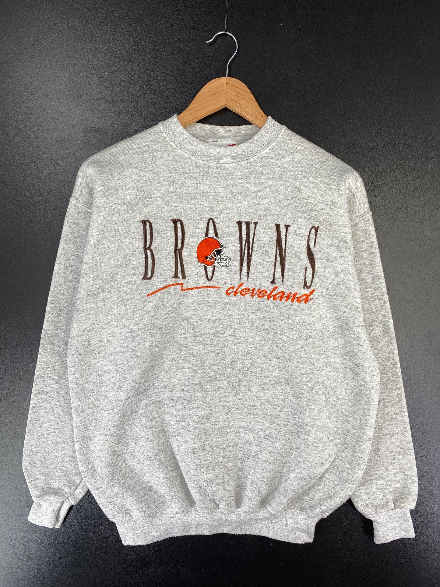 .00' CLEVELAND BROWNS Size M Vintage NFL Sweat-shirt / E5156S