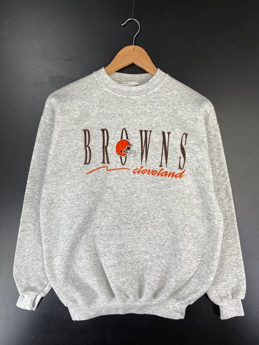 .00' CLEVELAND BROWNS Size M Vintage NFL Sweat-shirt / E5156S
