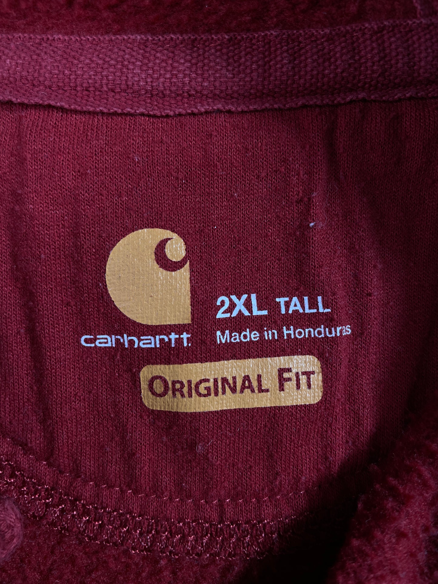 Vintage CARHARTT Size XXL Hoodie Sweat-Shirt / E3062S