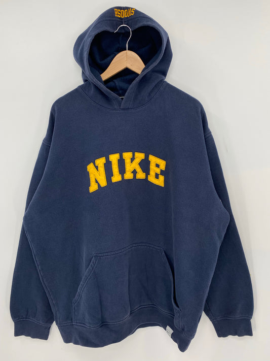 90's NIKE Size No Tag (Approx.XXL) Vintage Hoodie Sweat-Shirt / K7081