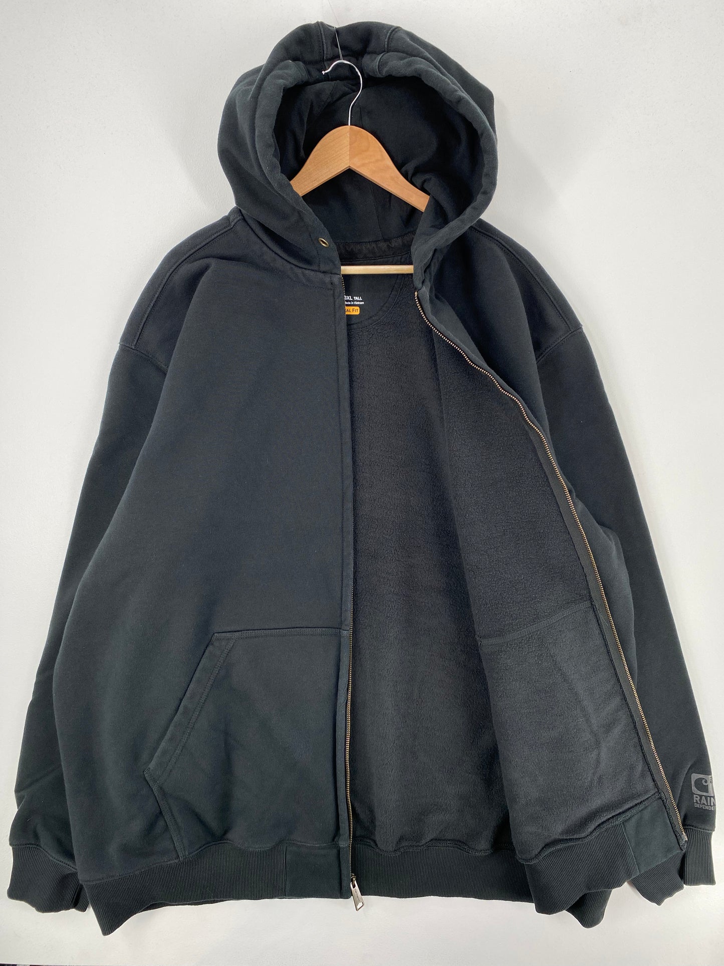 Vintage CARHARTT Size XXXL Zip Up Hoodie Sweat-Shirt / A665