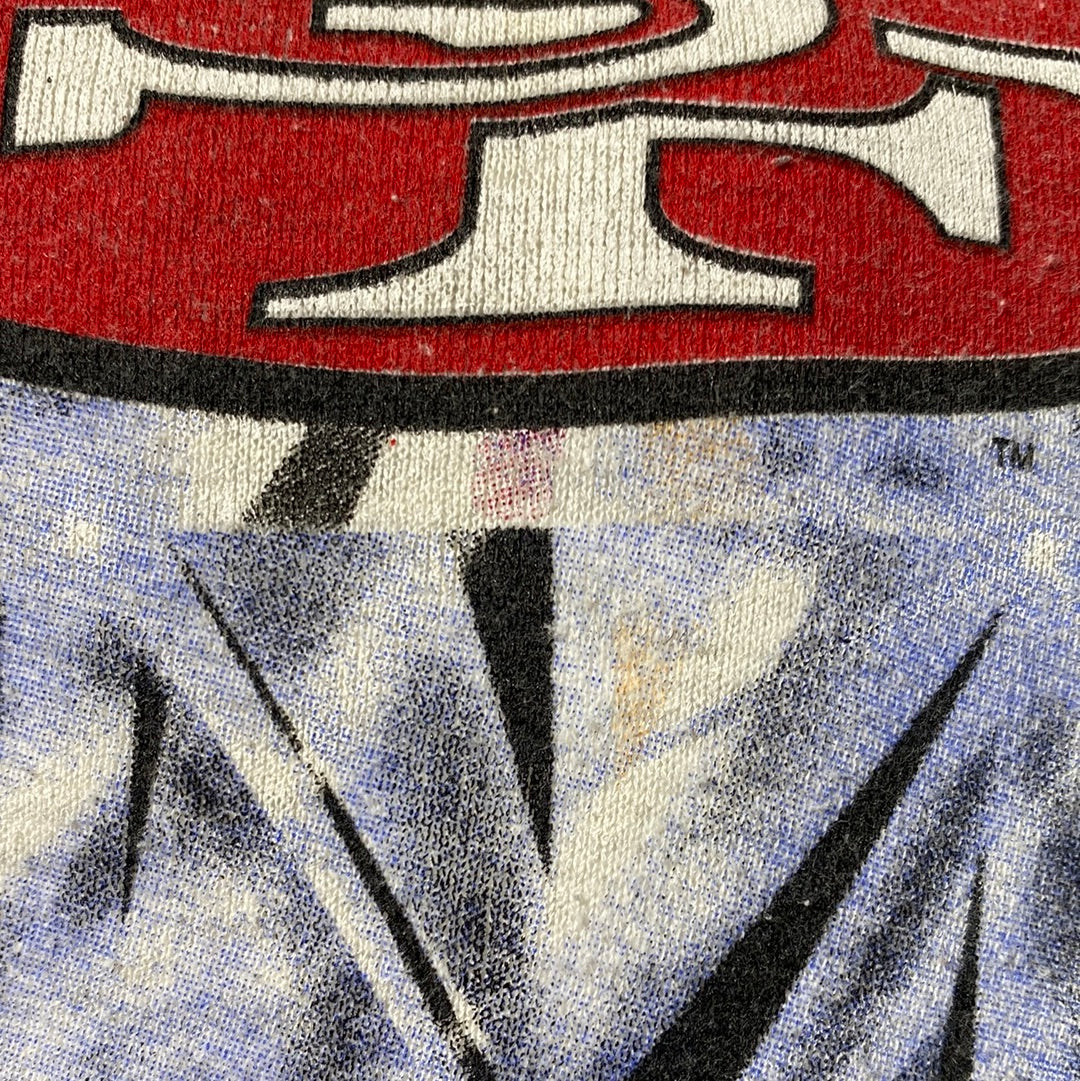 1994 STRTER x SAN FRANCISCO 49ERS Size L Vintage NFL Sweat-shirt / E2226S