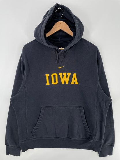 Vintage NIKE IOWA Size L College Hoodie Sweat-Shirts/ A1096