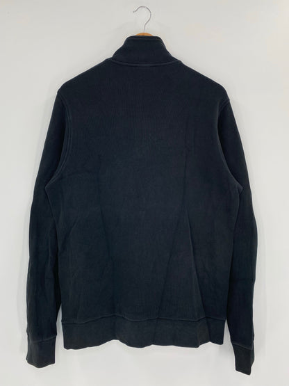 90's LACOSTE Size Approx.L-XL Vintage Half-zip Sweat-Shirt / A6158
