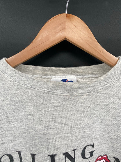 1998' ROLLING STONES WORLD TOUR Made in USA Size XL Vintage Sweat-Shirt / k5585