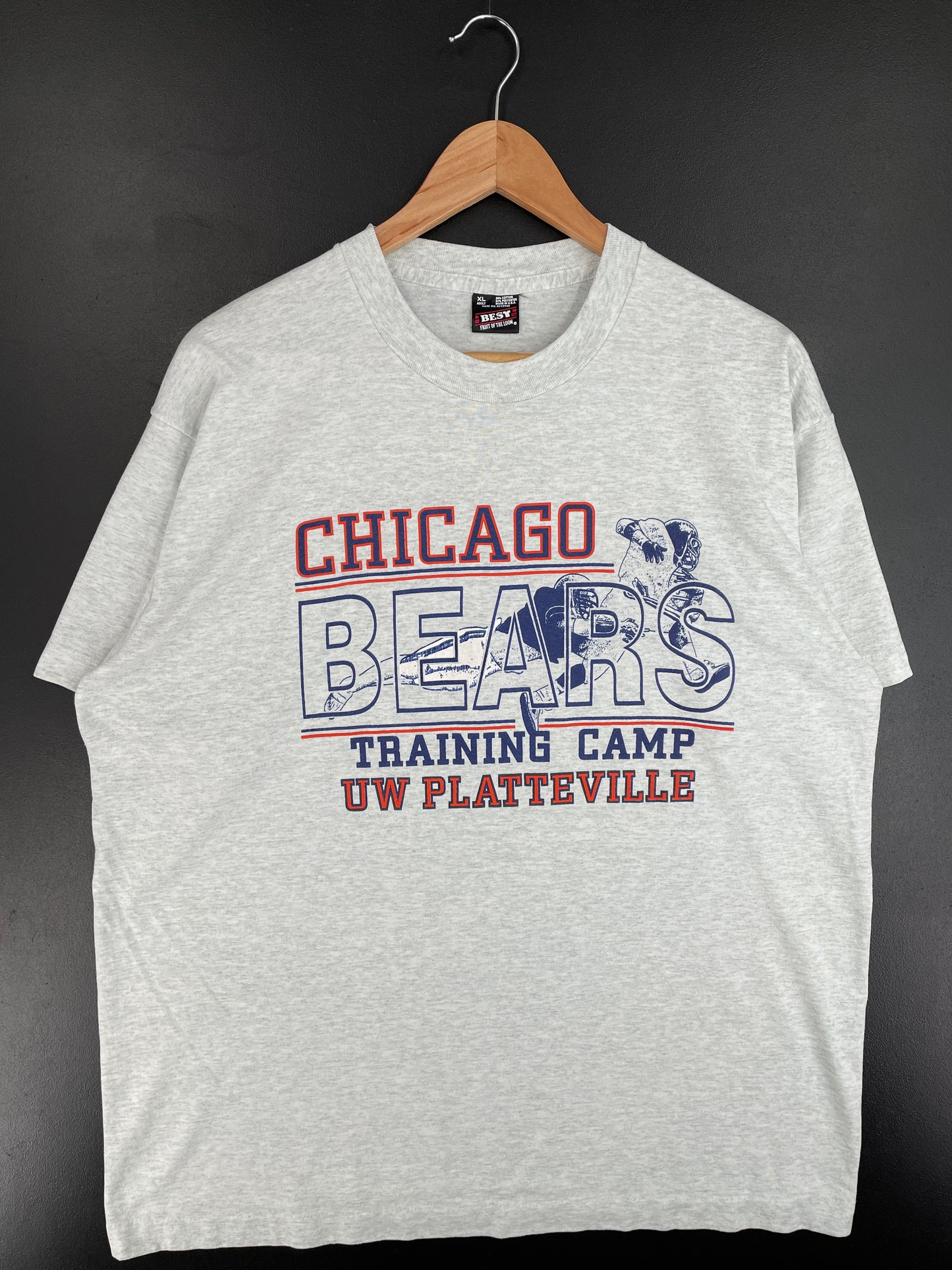 90's CHICAGO BEARS Made in USA Size XL Vintage NFL T-Shirt / E4260T