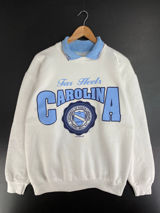 90's UNIVERSITY OF NORTH CAROLINA Made in USA Size XL College Sweat-shirt / E758