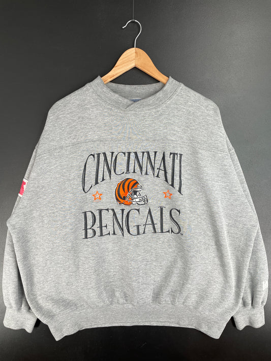 90’s CINCINNATI BENGALS Size XL NFL Sweat-Shirt / E1010
