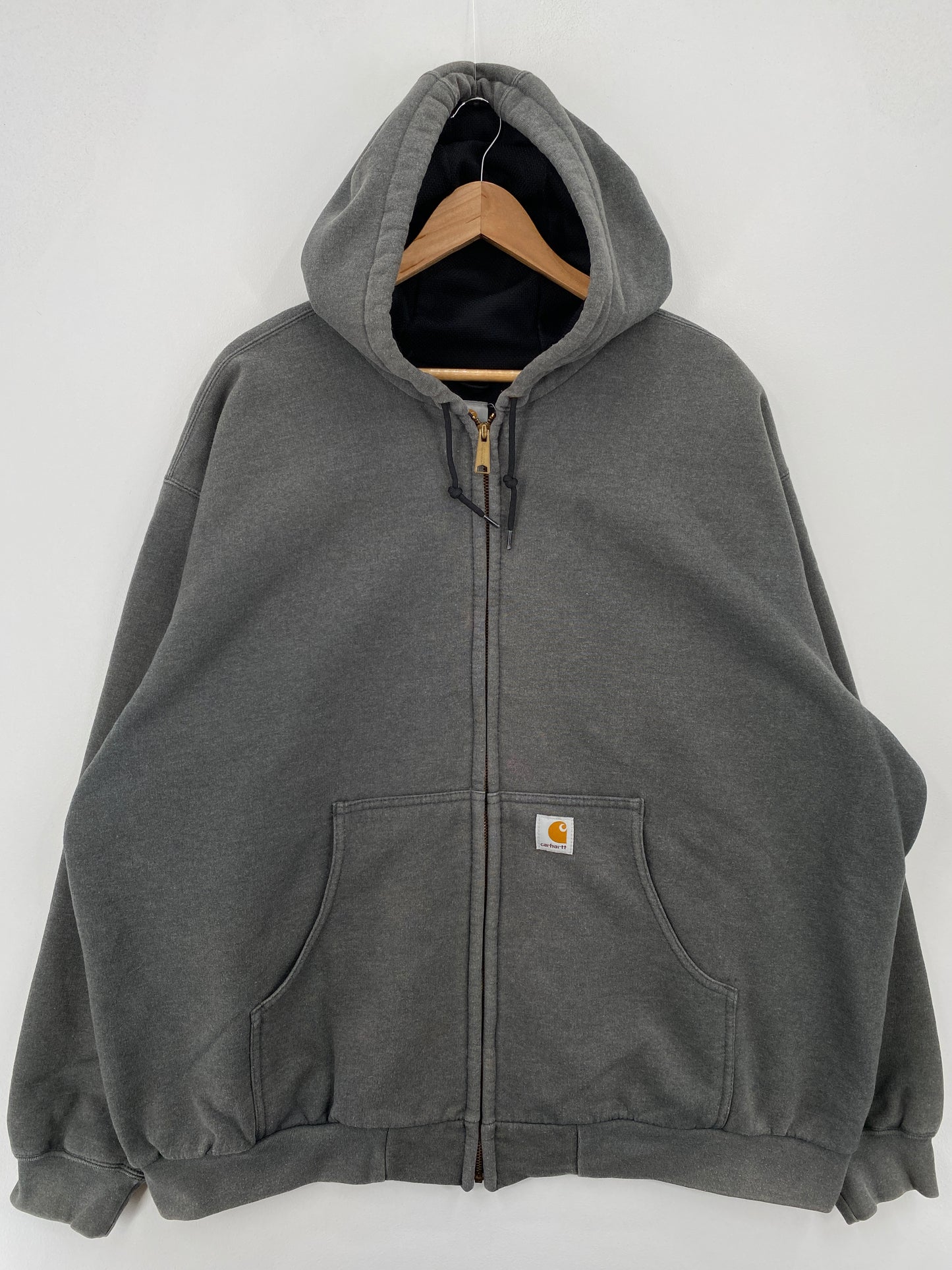 Vintage CARHARTT Size XXL Hoodie Zip-up Sweat-Shirt / A7924