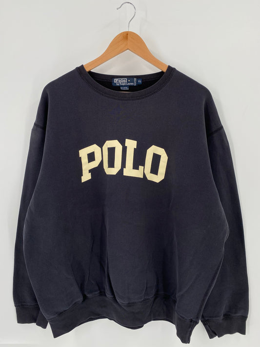 90's POLO RALPH LAUREN Size XL Vintage Sweat-shirt  / K6118