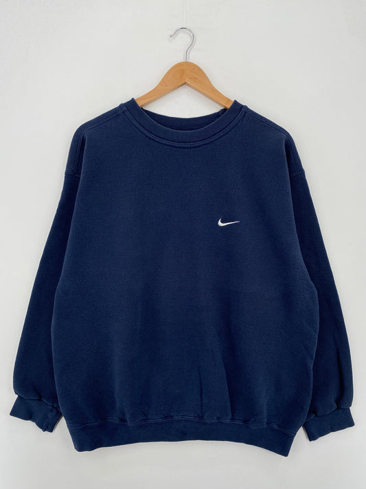 90's NIKE MINI SWOOSH Made in USA Size L Vintage Sweat-Shirt / A7776