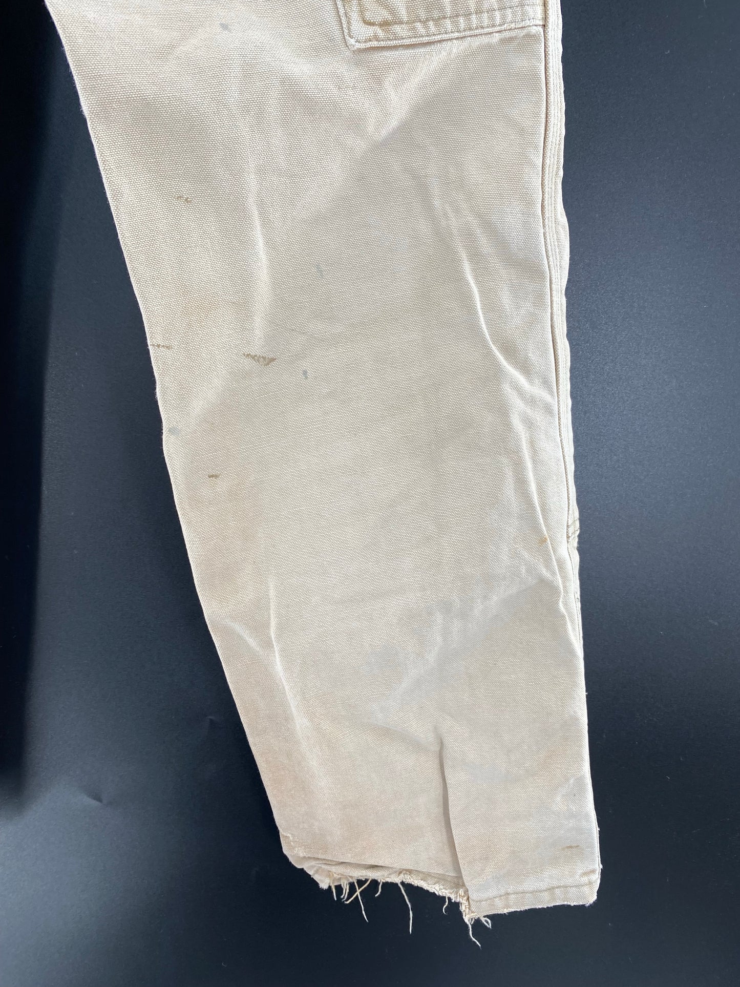 Vintage CARHARTT Size No tag (Approx. 31 x 29) Double Knee Duck Pants / K6520