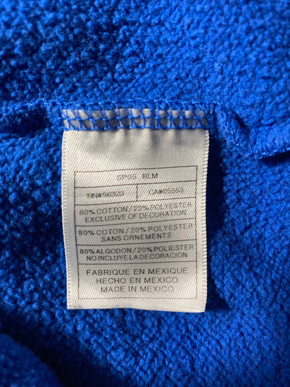 00' NIKE CUBS Size L Vintage MLB Hoodie Sweat-shirt / K6386