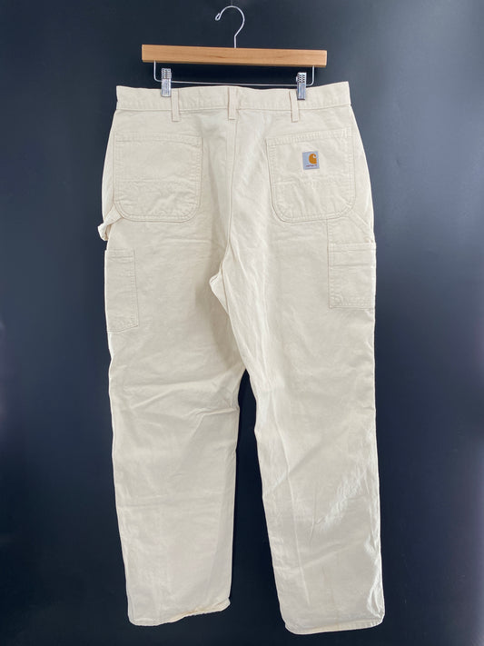 Vintage CARHARTT Made in USA Size W34xL32 Duck Pants / A5257