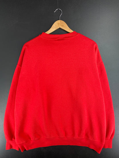 1993 KANSAS CITY CHIEFS Made in USA Size XL Vintage NFL Sweat-shirt / E2465S