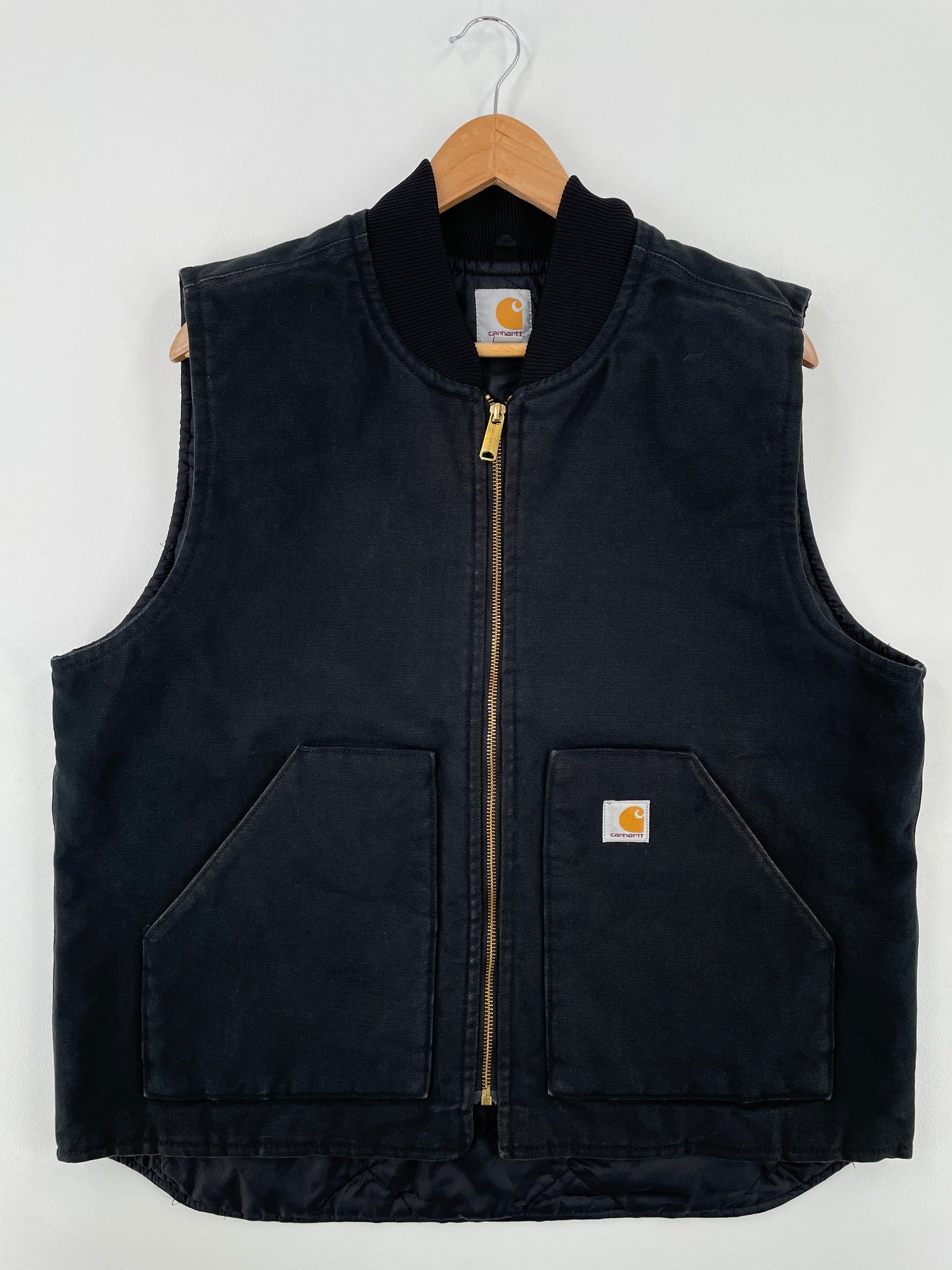 Vintage CARHARTT Size L Duck Vest / A8644