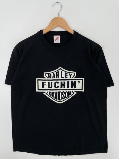 90's HARLEY DAVIDSON Made in USA Size XL Vintage T-Shirts / A4452