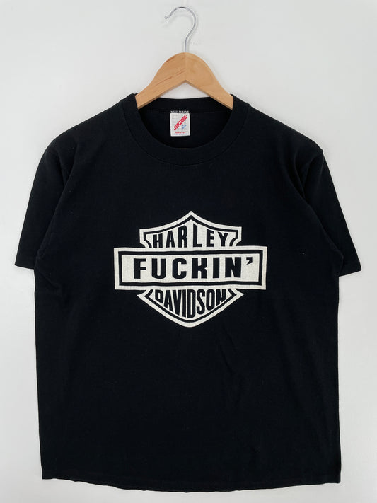 90's HARLEY DAVIDSON Made in USA Size XL Vintage T-Shirts / A4452