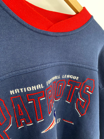90’s NEW ENGLAND PATRIOTS Size L Vintage NFL Sweat-Shirts/ K7098