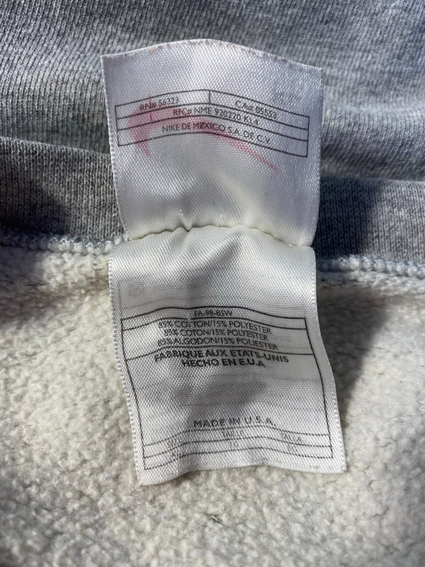 90's NIKE Made in USA Size XL Vintage Sweat-shirt / K6008