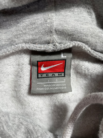 2008 NIKE x GEORGIA BULLDOGS Size L Vintage College Hoodie Sweat-Shirt / E6593S