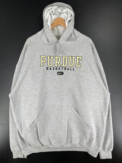00' NIKE PURDUE Size XXL Vintage College Hoodie Sweat-shirt / A5693